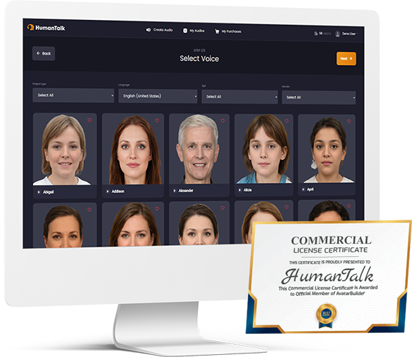 Futuristic AI graphic representing content creation