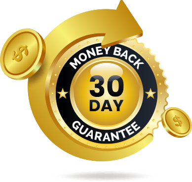 30 Day Money Back Guarantee Seal